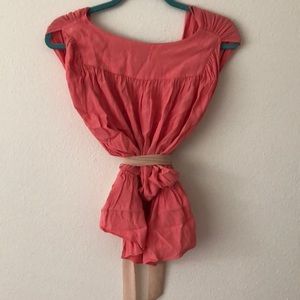 Anthropologie Tops - Anthropologie Coral Top Anthropologie Tops - Anthropologie Coral Top